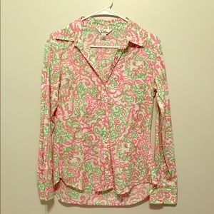 Lily Pulitzer button-up shirt